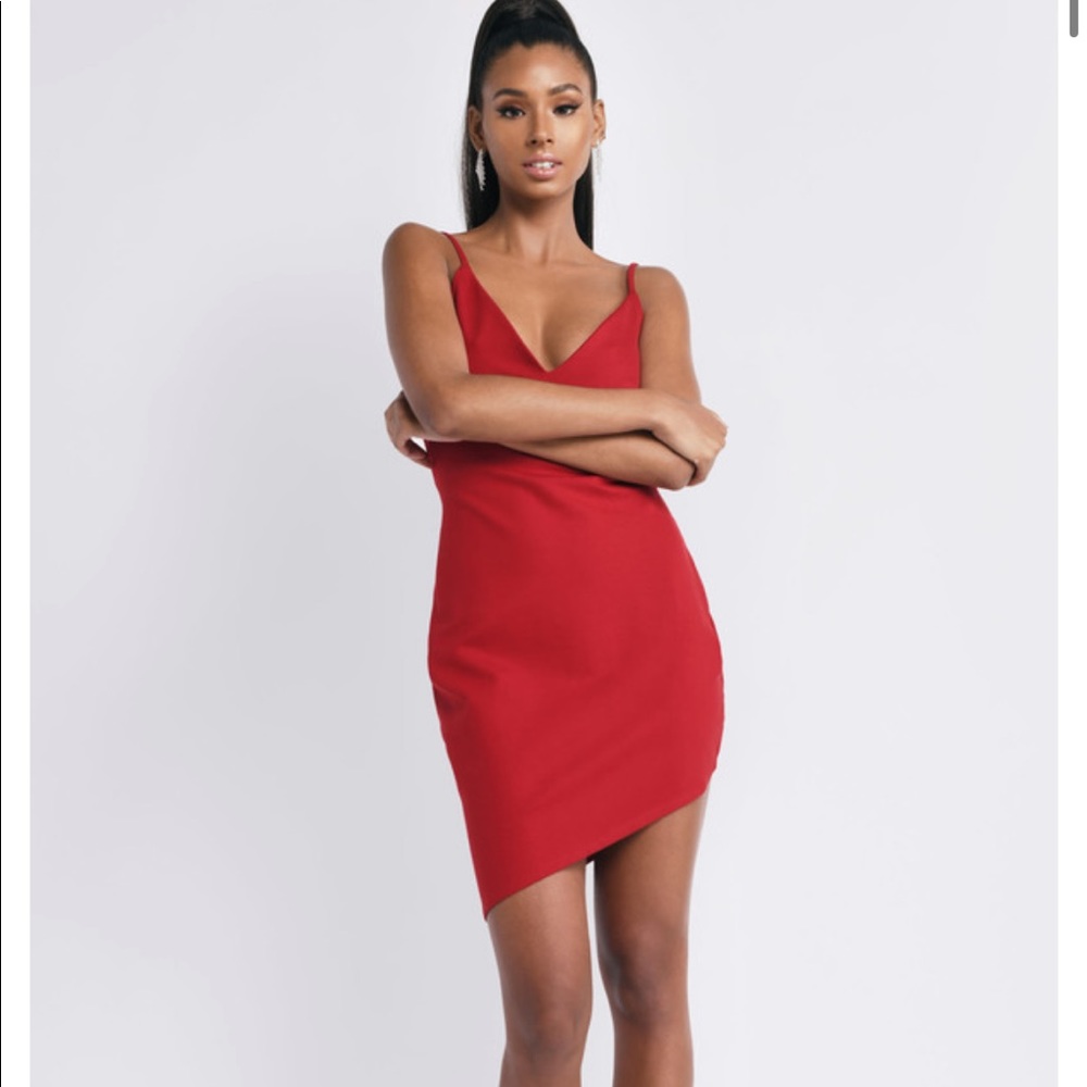 Red Cocktail Dress